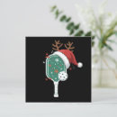 Search for pickleball christmas cards Santa