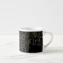 Search for floral monogram espresso mugs Botanical
