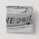 Search for newspaper badges Black and white