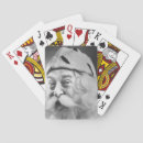 Search for santa claus playing cards Vintage