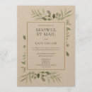 Search for long distance bridal shower invitations Shower by mail