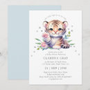 Search for blue tiger invitations Cute