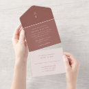 Search for pink and brown wedding invitations Trendy