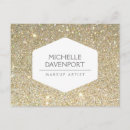 Search for glittering postcards Gold