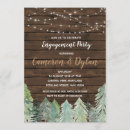 Search for forest engagement party invitations Engaged