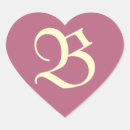 Search for heart initials stickers Monogrammed