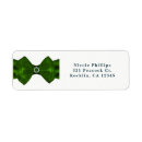 Search for green ribbon return address labels Chic