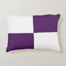 Search for purple and white cushions Simple