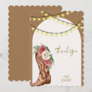 Search for cowboy save the dates Floral
