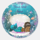 Search for ethnic african american stickers Girl baby shower