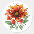 Search for dahlia flower stickers Modern
