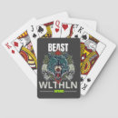 Search for alpha playing cards Wolf