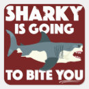 Search for shark bite stickers Great white