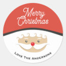 Search for santa face stickers Festive