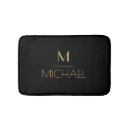 Search for black and gold bath mats Chic