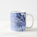Search for snowy scene mugs Watercolor winter scene