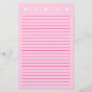 Search for lined stationery paper White