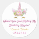 Search for magical unicorn glitter stickers For her