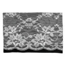 Search for black lace pillowcases Pattern