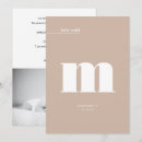 Search for monogram birth announcement cards Gender neutral