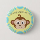 Search for monkey badges Baby shower