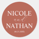 Search for earth tone wedding stickers Boho