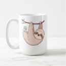 Search for cute t shirts mugs Sloth