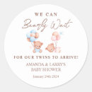 Search for twin boys stickers Twins baby shower