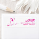 Search for 50 fabulous return address labels 50 year old