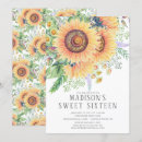 Search for garden sweet 16 invitations Flowers