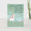 Search for forest friends birthday cards Flowers