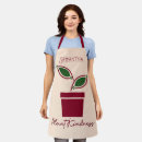 Search for green leaf aprons Cream