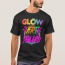 Search for paint splatter tshirts Glow