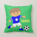 Search for soccer ball cushions Boys room