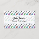 Search for rock and roll business cards Band