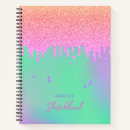 Search for orange glitter notebooks Back to school