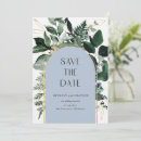 Search for forest green save the dates Botanical
