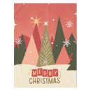 Search for retro christmas tablecloths Red