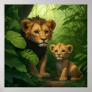 Search for lion heart posters Green