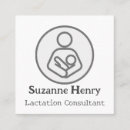 Search for lactation consultant business cards New mum baby