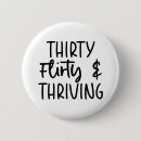 Search for flirty badges Black and white