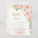 Search for blush pink floral bridal shower invitations Bride to be