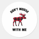 Search for funny moose stickers Winter