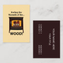 Search for stove business cards Wood
