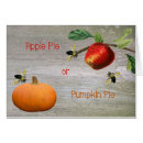 Search for apple pie cards Pumpkin