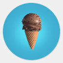 Search for chocolate ice cream cone stickers Yummy
