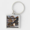 Search for brown cow key rings Close up