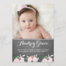 Search for watercolor birth announcement cards Pink