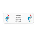 Search for cute dolphin return address labels Cartoon