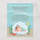 Search for mermaid baby shower invitations Seahorse